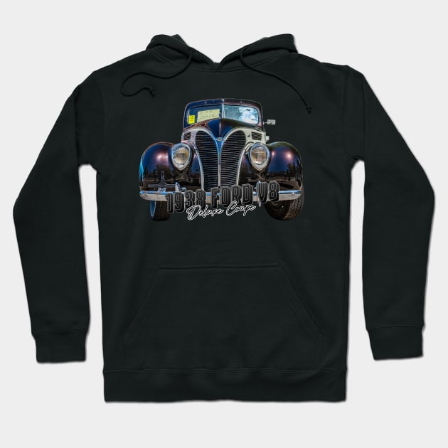 1938 Ford V8 Deluxe Coupe Hoodie by Gestalt Imagery